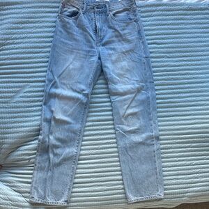 Denim Forum High Rise Light Blue Jeans